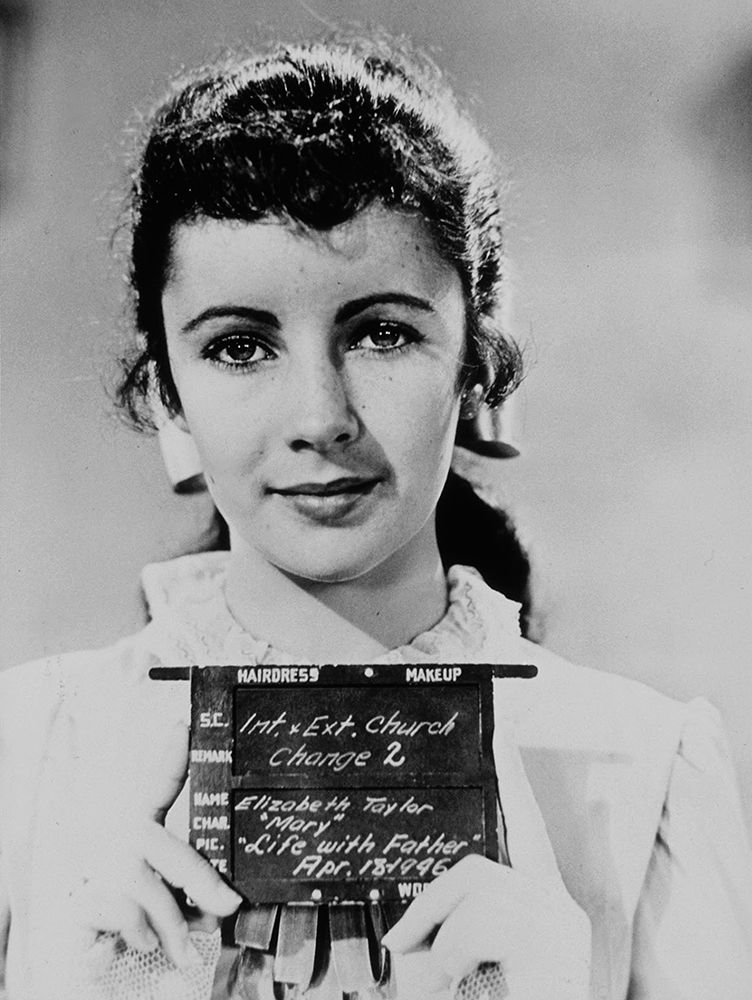 Wardrobe Test - Life With Father - Elizabeth Taylor