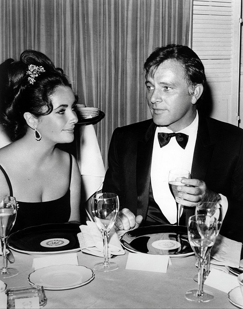 Elizabeth Taylor and Richard Burton