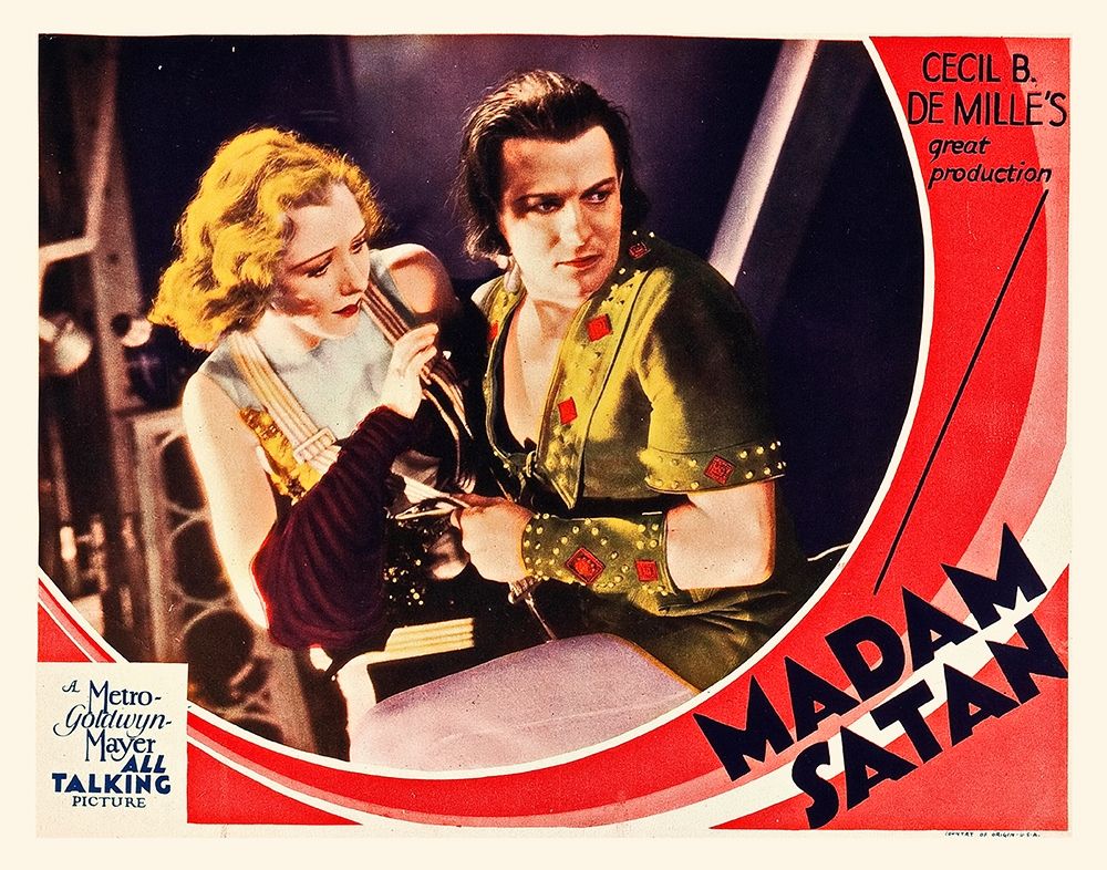 Madam Satan - Lobby Card