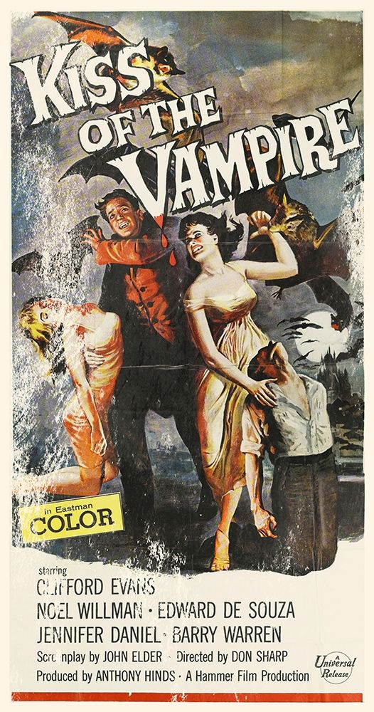 Kiss of the Vampire - Distressed