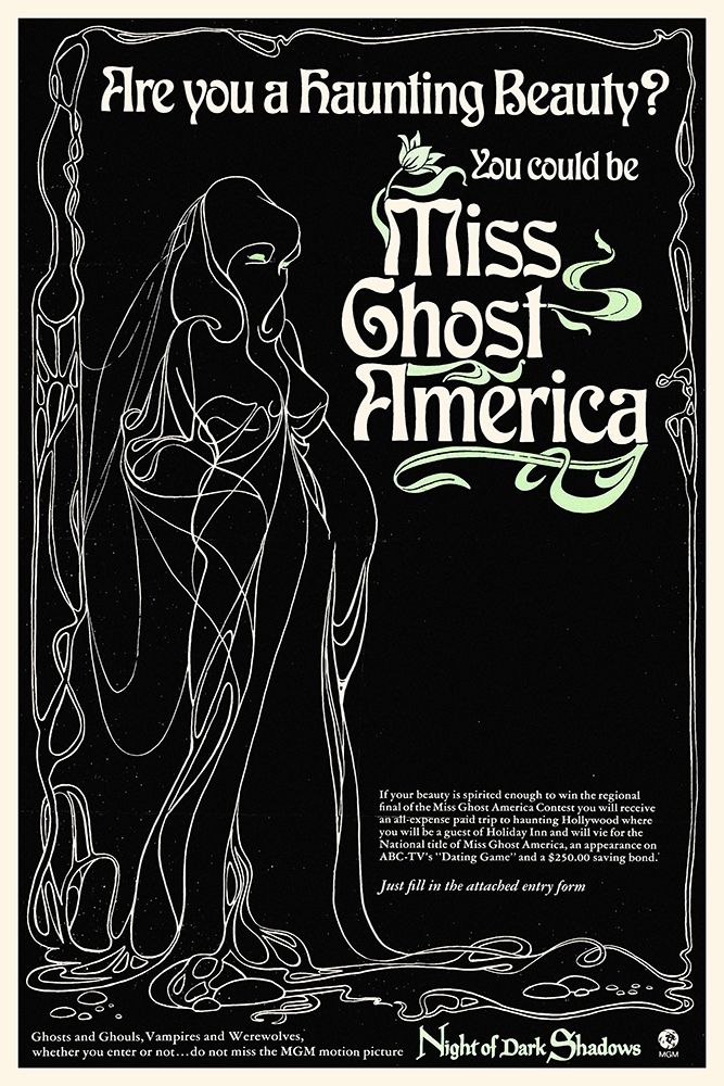 Night of Dark Shadows - Miss Ghost America Contest