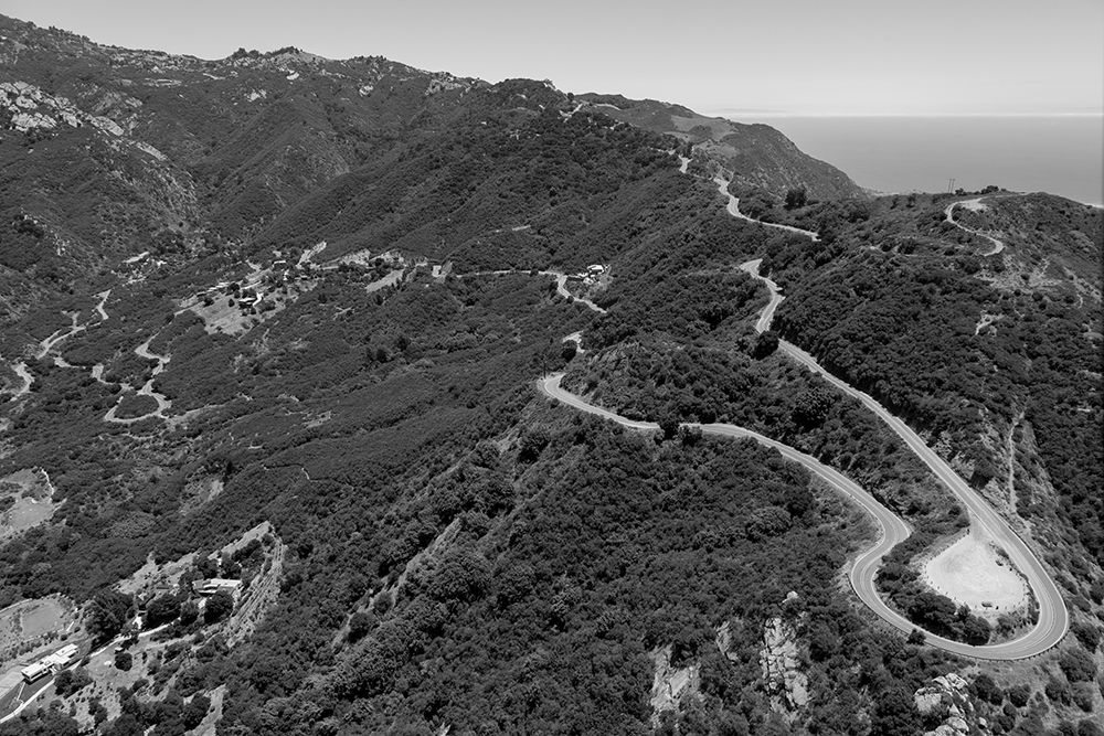 Mulholland Drive Los Angeles California