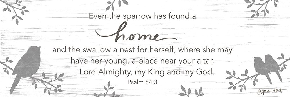 Even the Sparrow