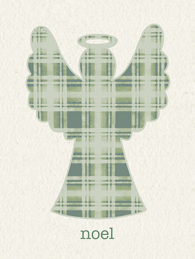 Plaid Christmas Angel
