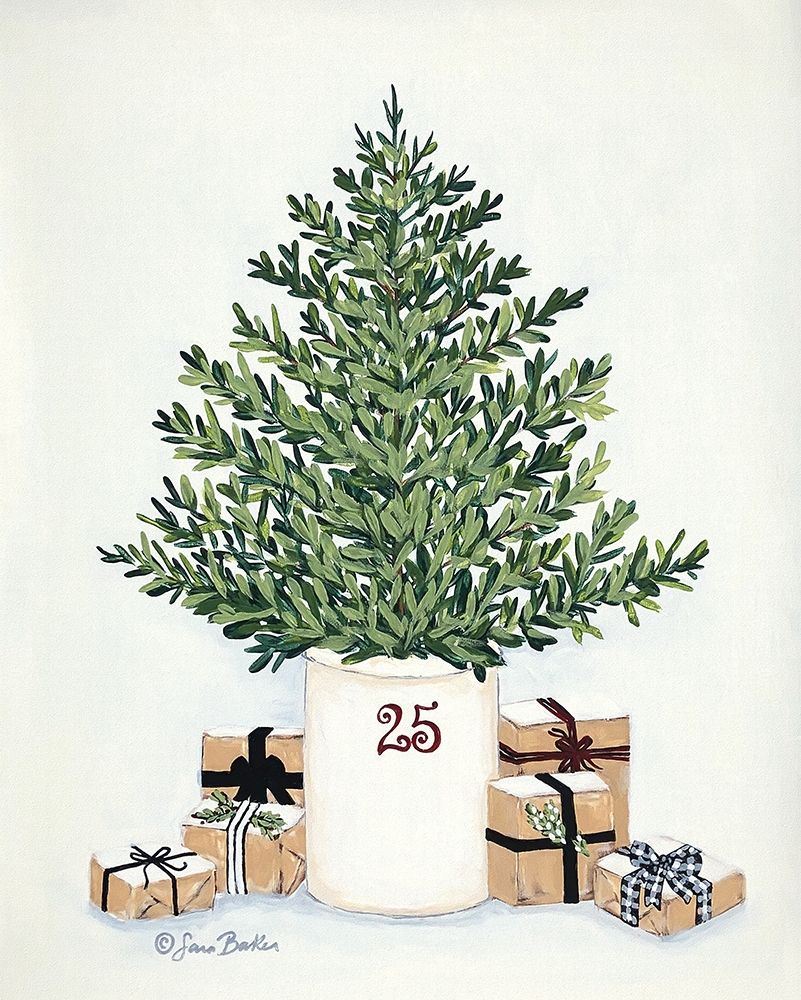 Country Crock Christmas Tree
