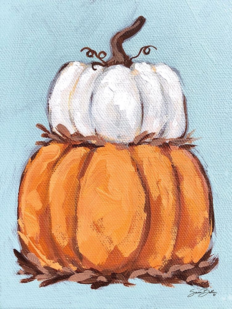 Pumpkin Stack I