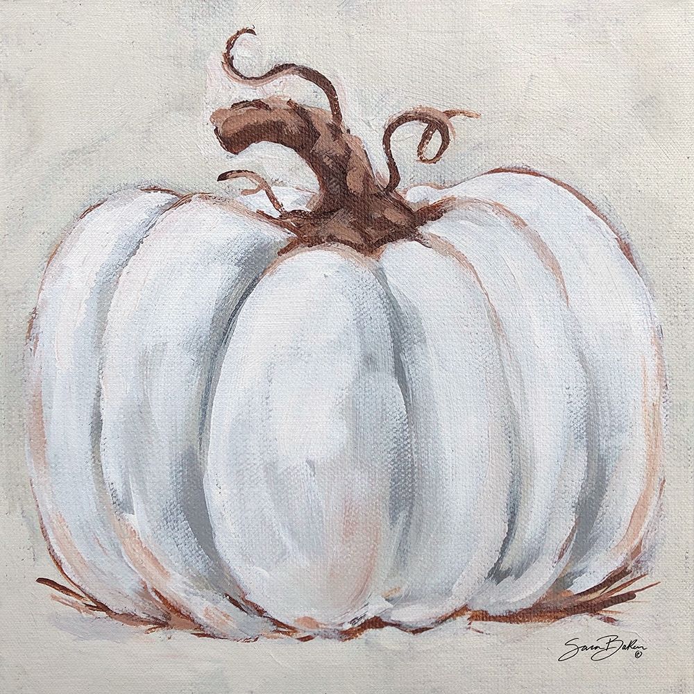 Pumpkin Close-Up I