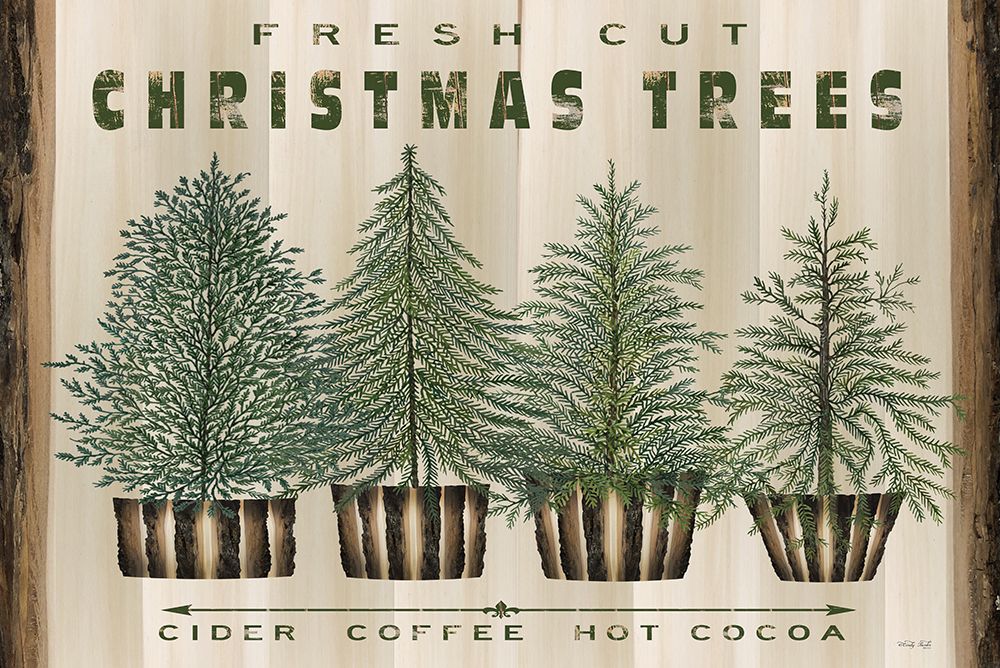 Woodland Fresh Cut Trees