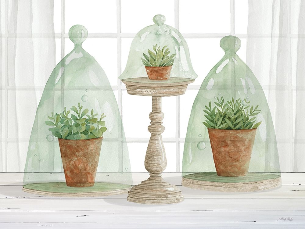 Garden Cloche Trio I