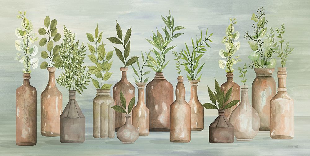 Greenery in Bottles III