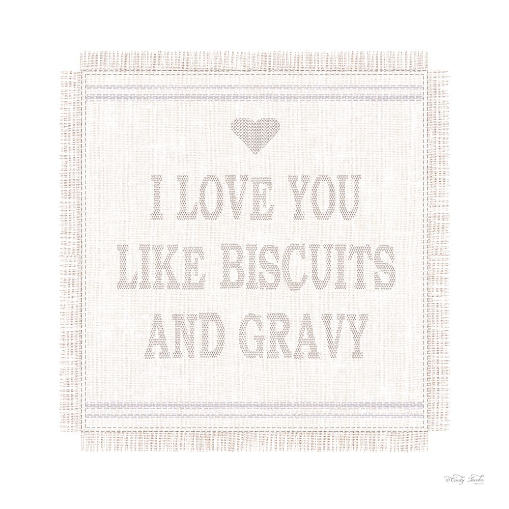 I Love You Biscuits
