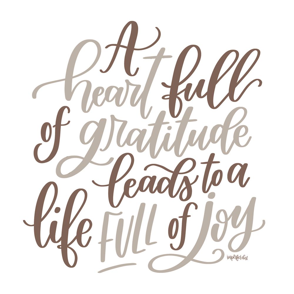 A Heart Full of Gratitude