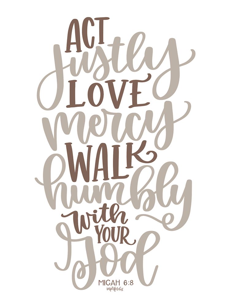 Act Justly