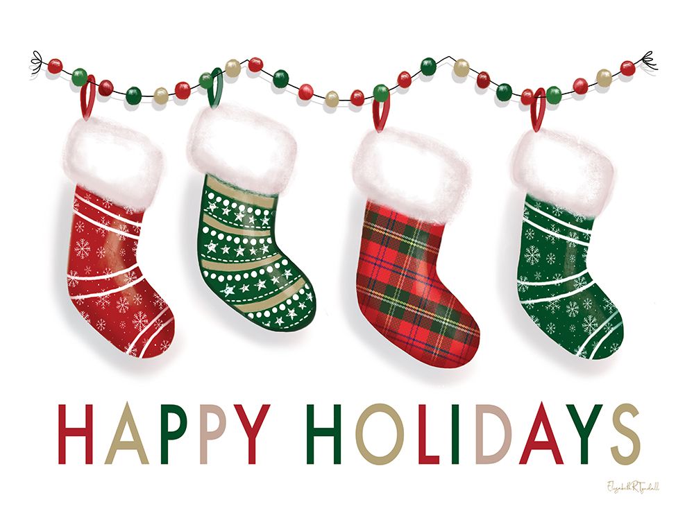Happy Holidays Stockings