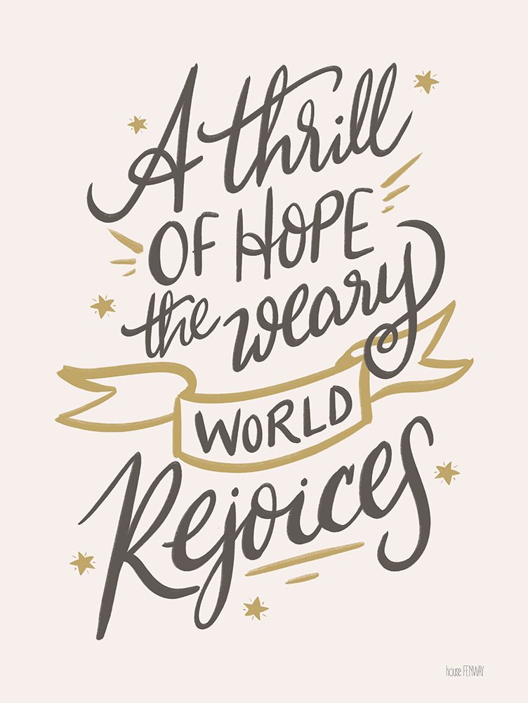 A Thrill of Hope