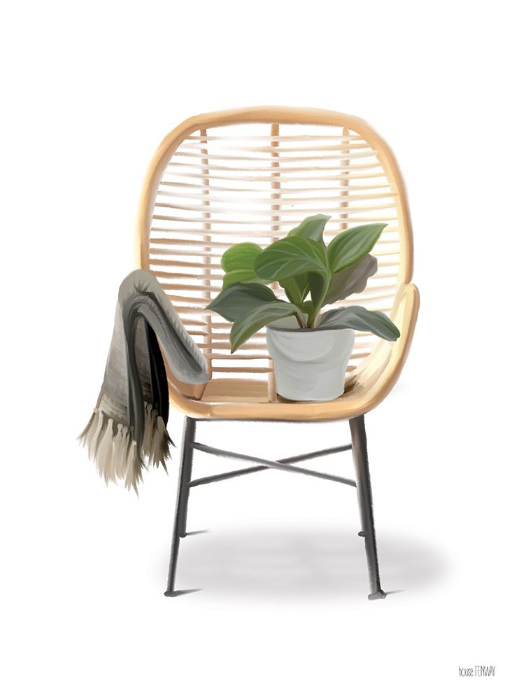 Plant Lover Boho Chair