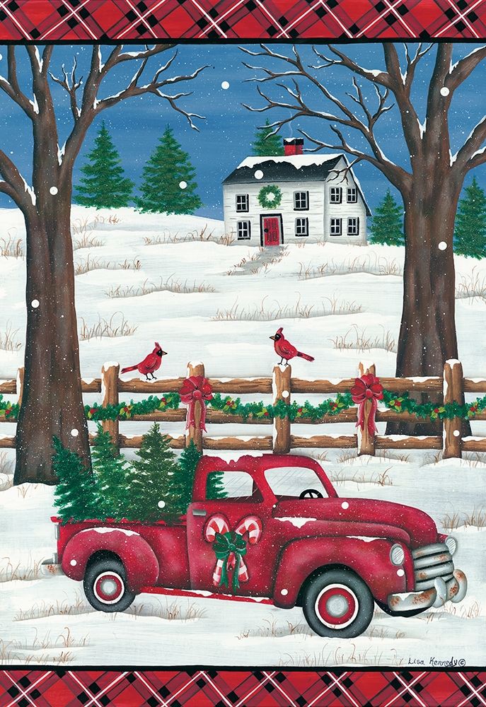 Candy Cane Truck