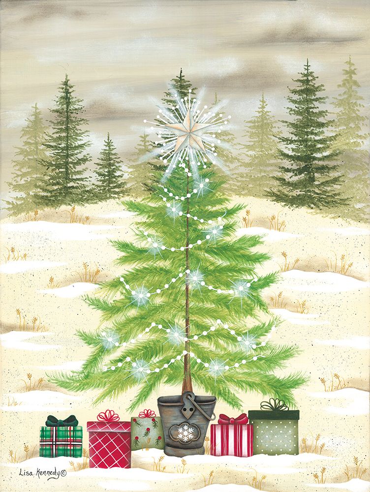 Christmas Tree And Gifts