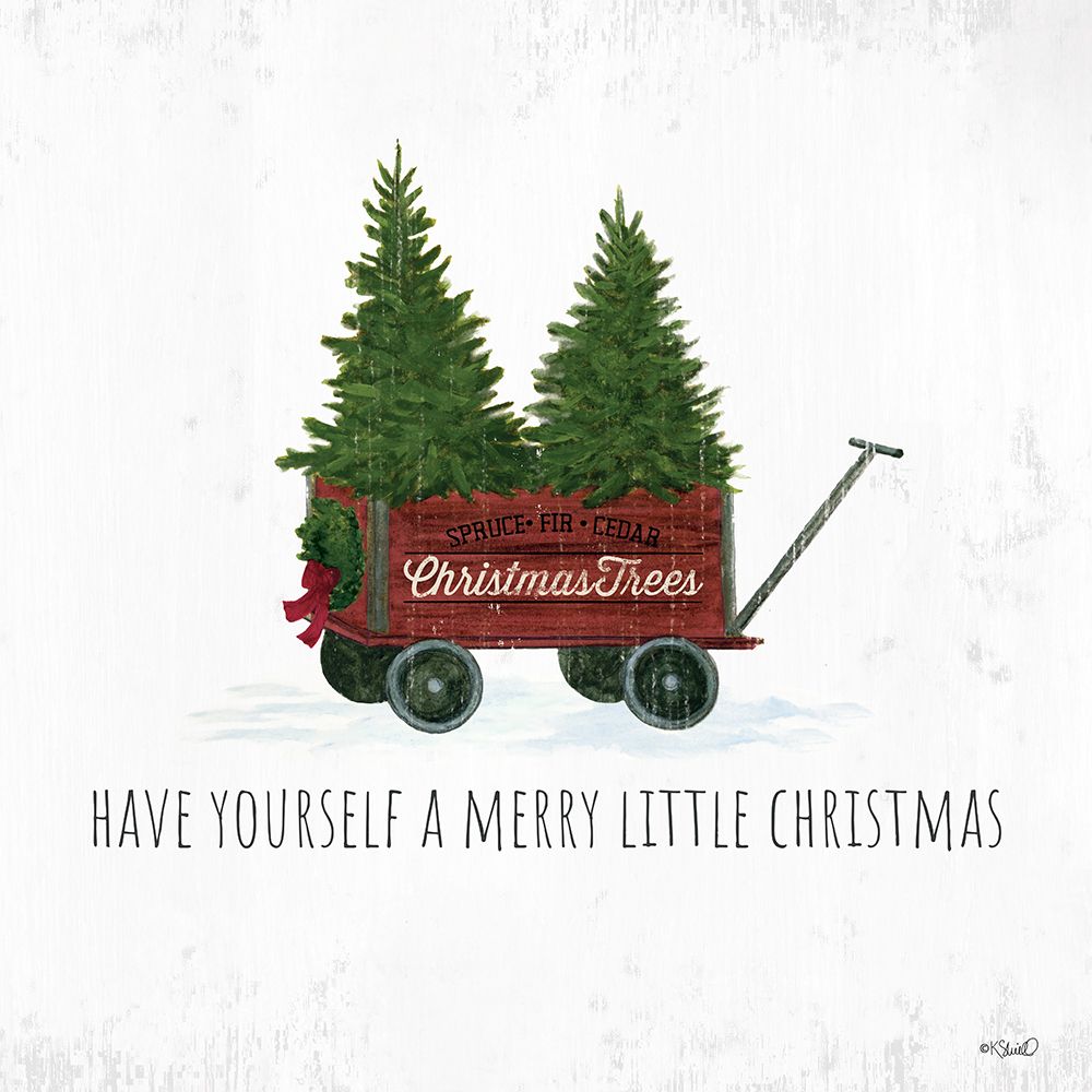 Christmas Tree Wagon