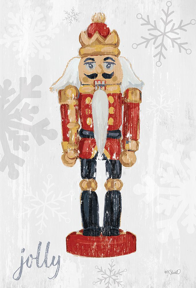 Vintage Jolly Nutcracker
