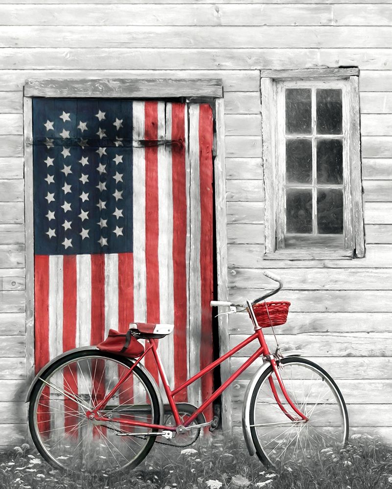 Patriotic Bicycle