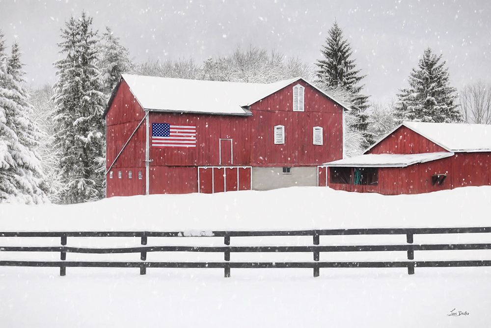 Winter Barn