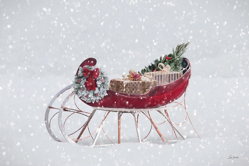 Snowy Christmas Sleigh