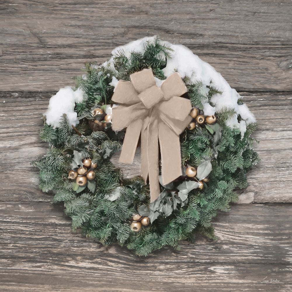 Country Christmas Wreath