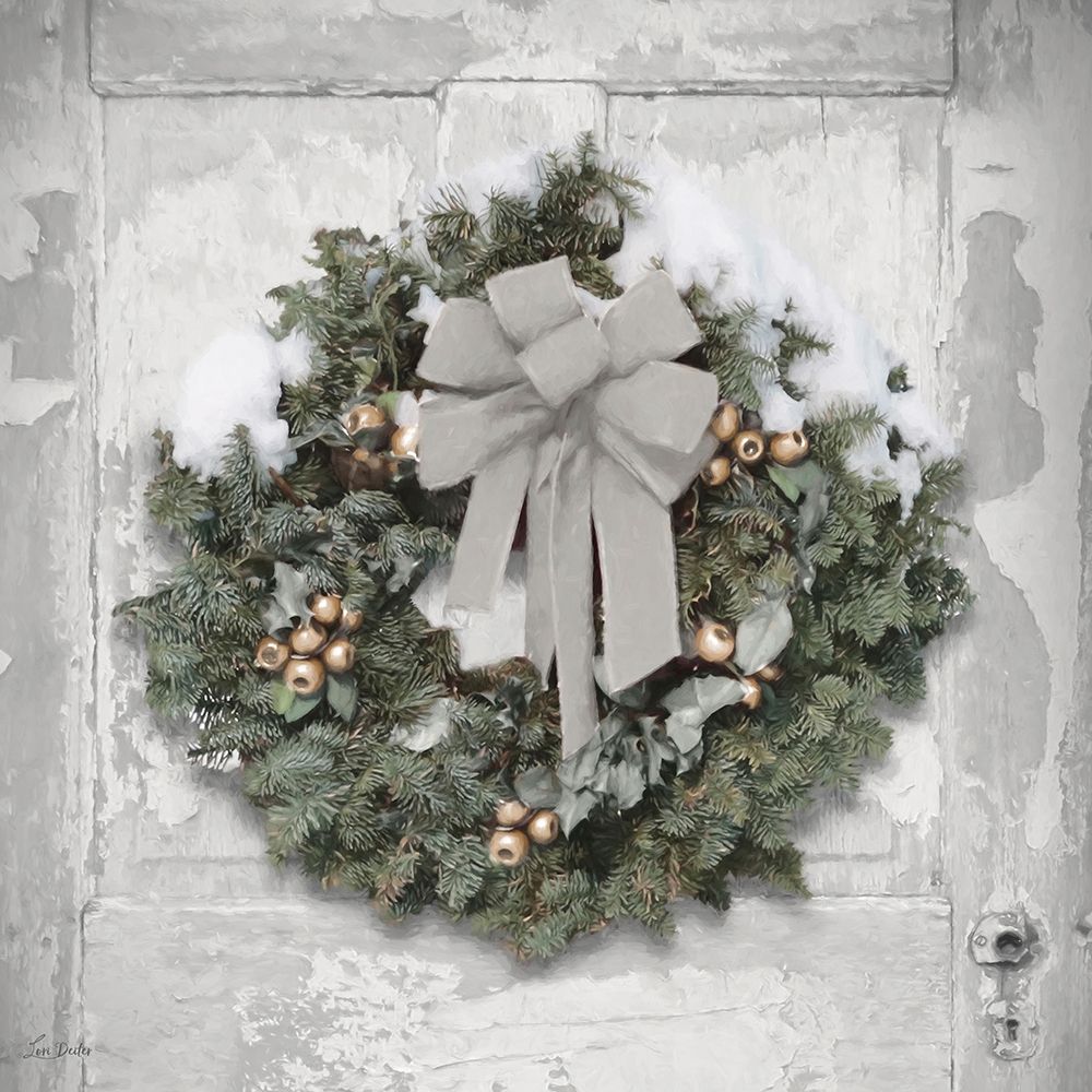 Silver and Gold Wreath