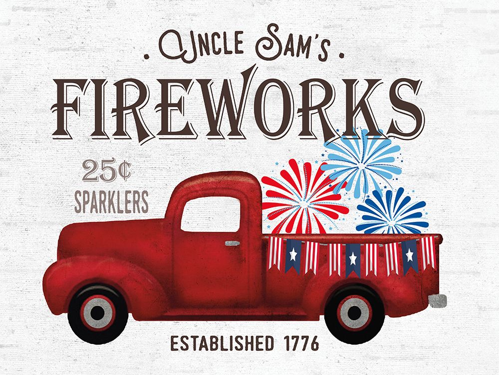 Uncle Sams Fireworks - Truck