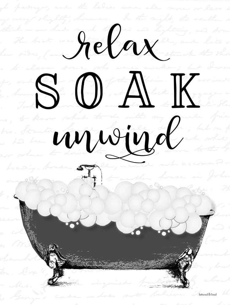 Relax, Soak, Unwind Bathtub