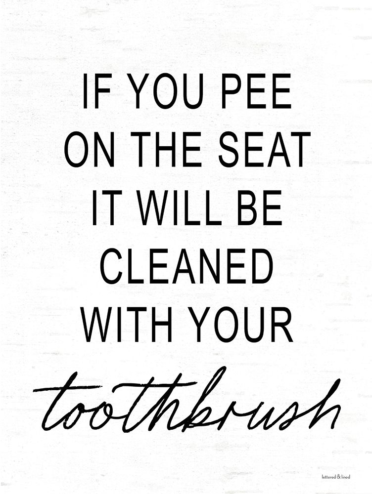 Pee on the Seat
