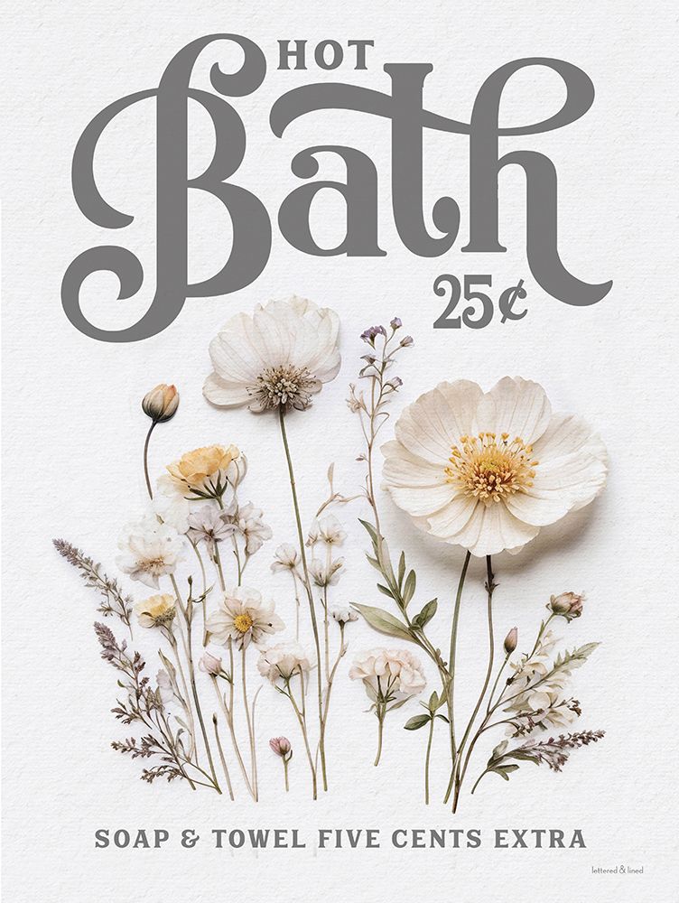 Hot Bath Pressed Flowers II