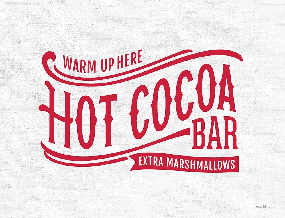 Hot Cocoa Bar