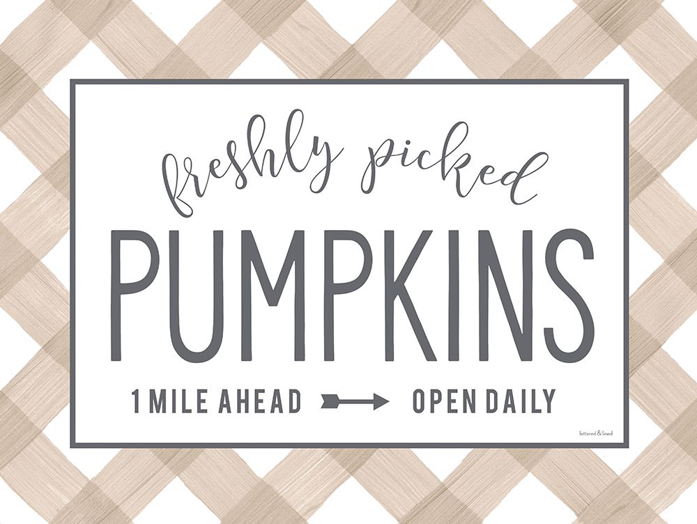 Freshly Picked Pumpkins