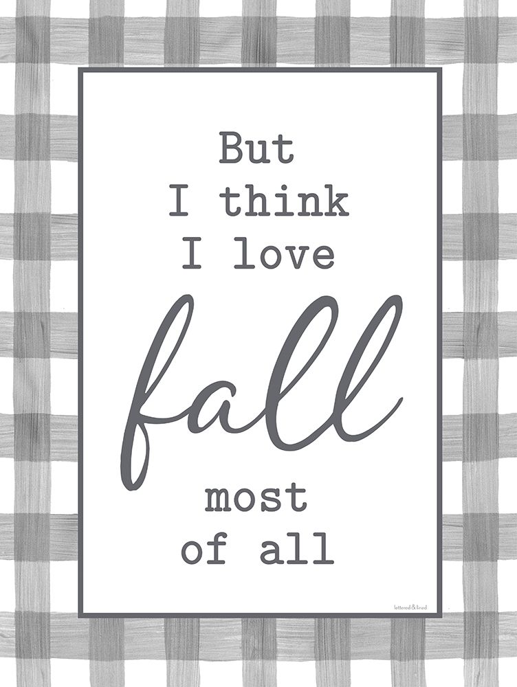 I Love Fall Most of All