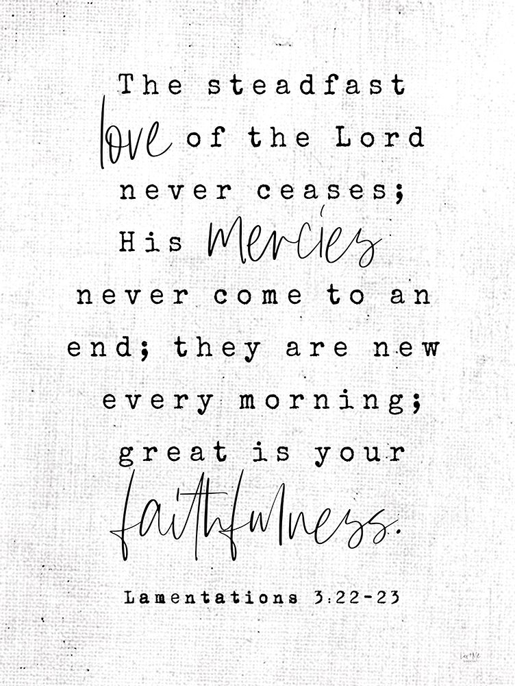 Steadfast Love