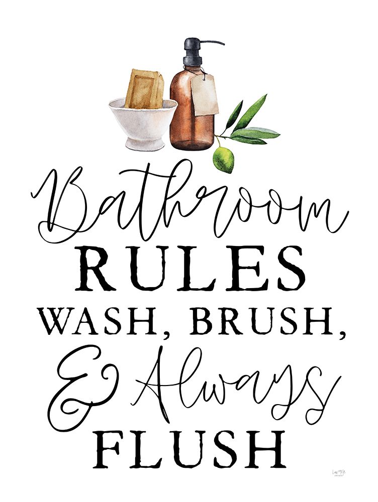 Bathroom Rules