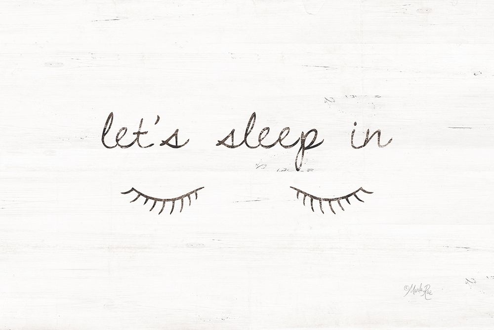 Lets Sleep In