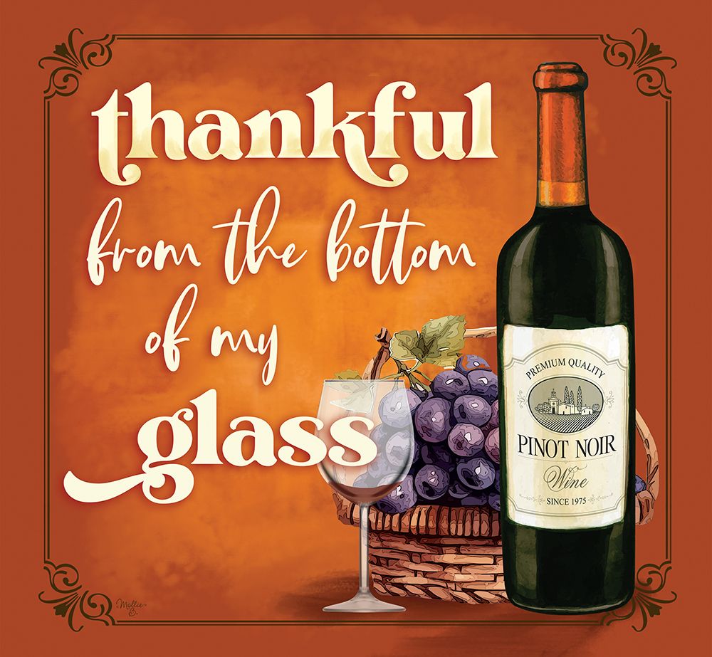 Thankful from the Bottom of My Glass