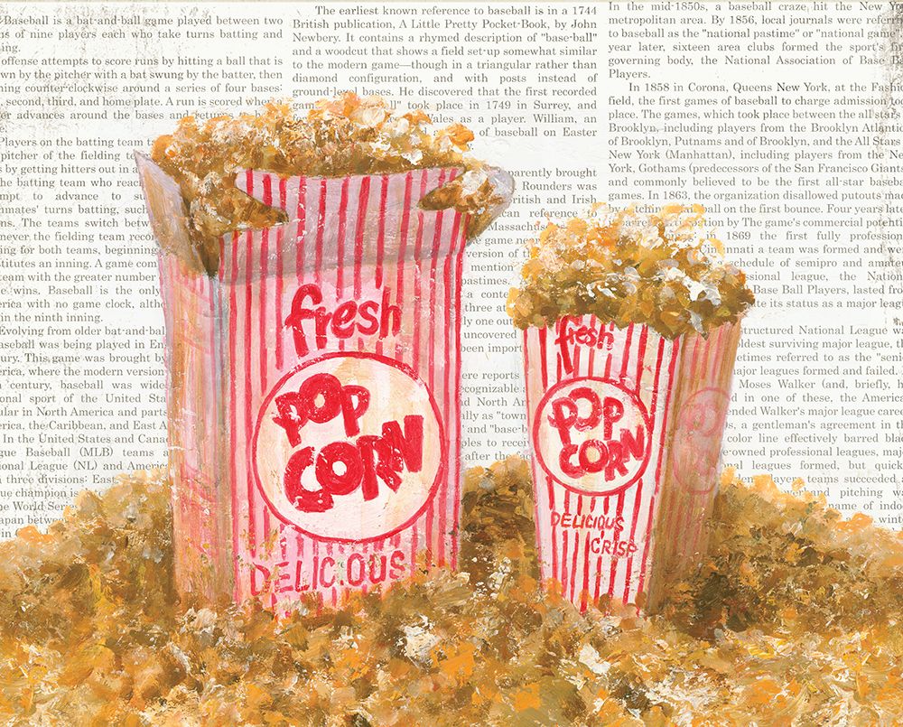 Popcorn and Baseball