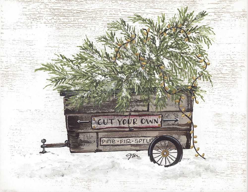 Cut Your Own Trees Wagon