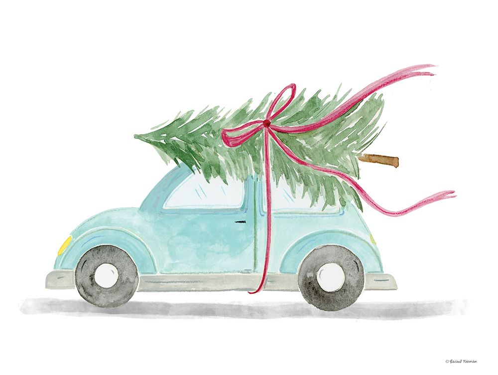 Vintage Car for Christmas