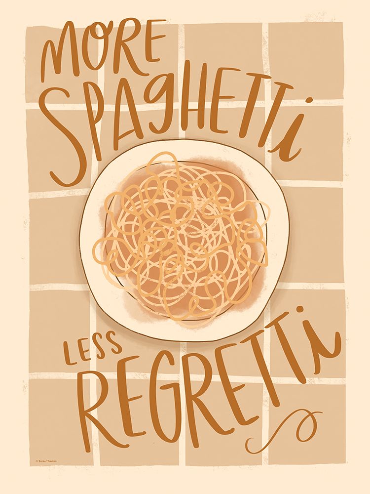 More Spaghetti, Less Regretti
