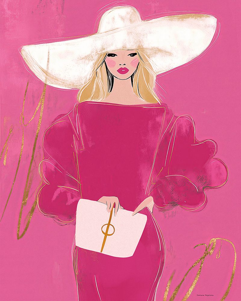 Lady in Pink