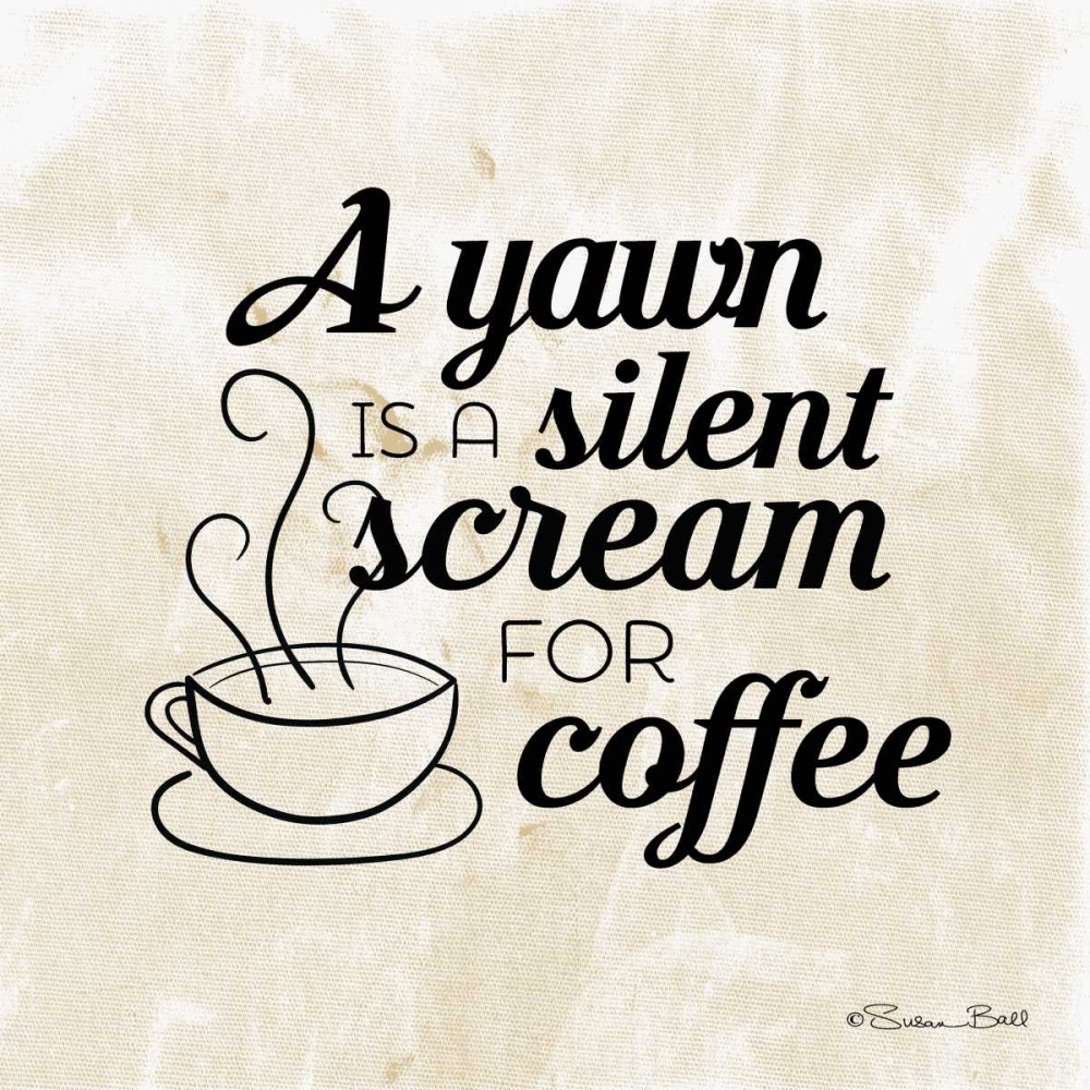 Silent Scream for Coffee