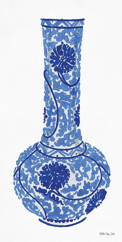 Blue and White Vase 1
