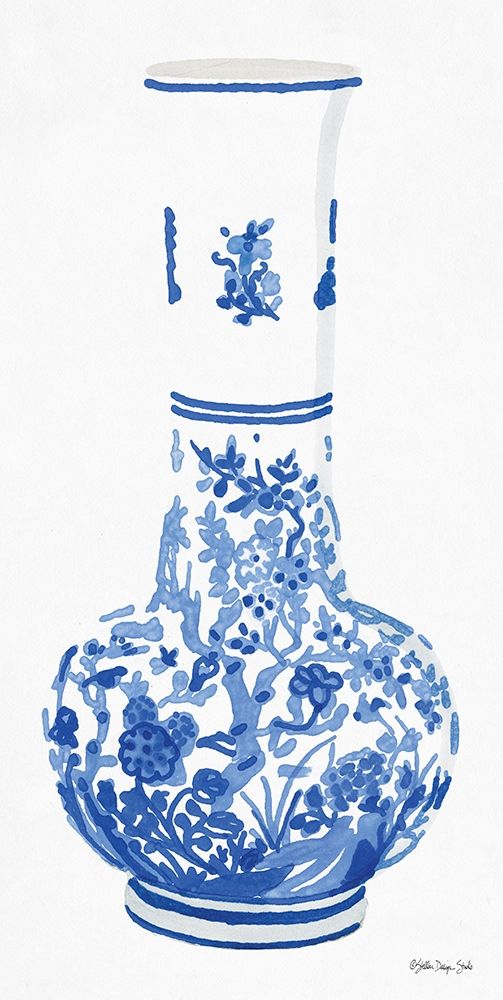 Blue and White Vase 2