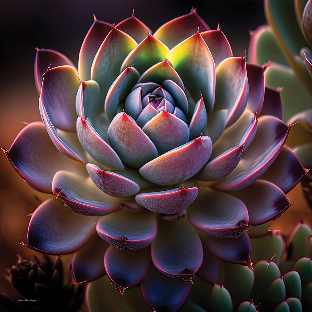 Succulent Sunset II