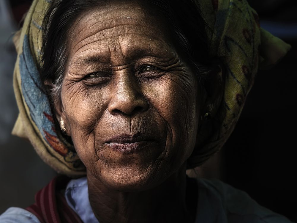 Beautiful smile, Myanmar.